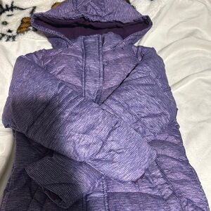 XERSION KIDS Purple Hooded Jacket
